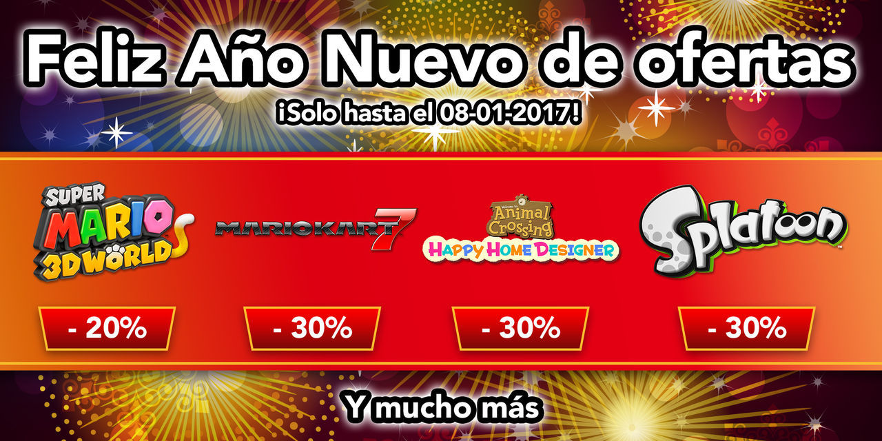 eshop ofertas año nuevo 2017