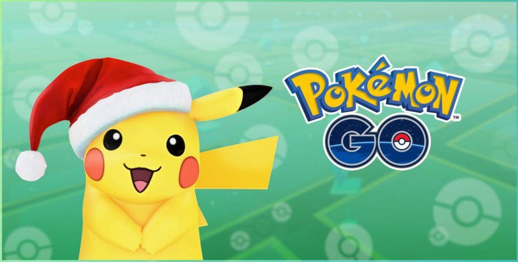 pikachu navidad pokemon go