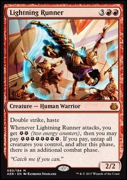 lightning runner magic la revuelta de éter