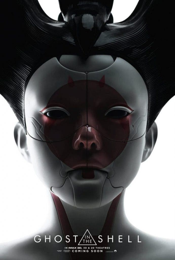 ghost in shell movie poster geisha