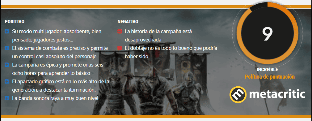 nota for honor