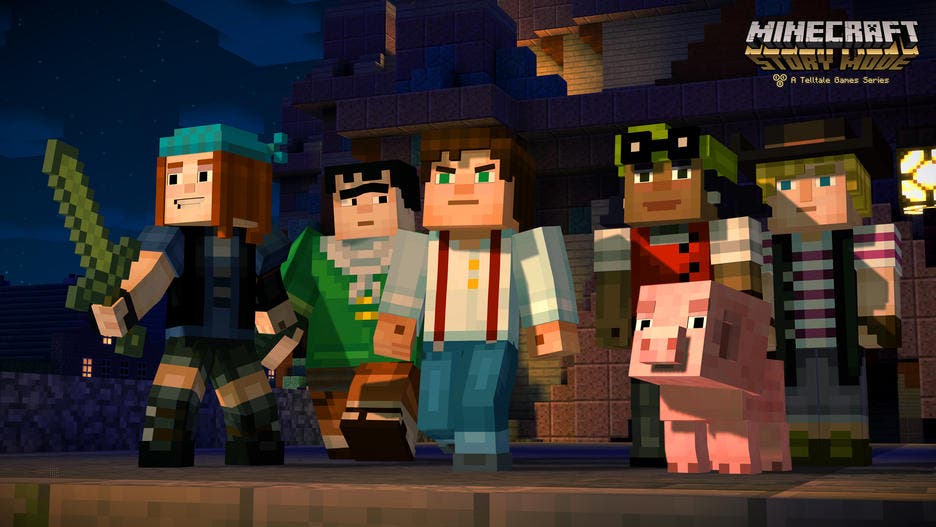 Imagen de Minecraft: Story Mode – The Complete Adventure, más caro en Switch