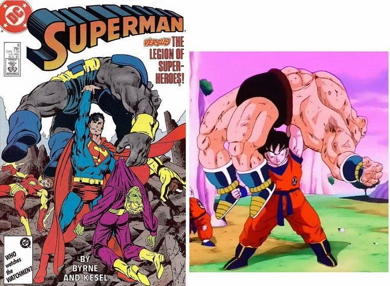 La leyenda de Dragon Ball y su inspiración en Superman