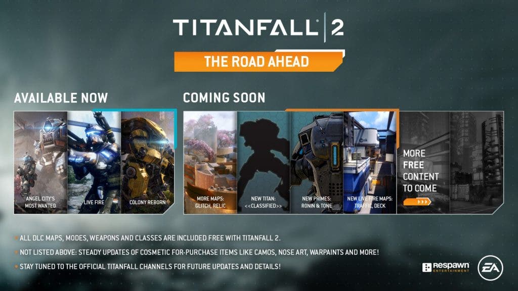 Titanfall 2 Contenidos abril junio