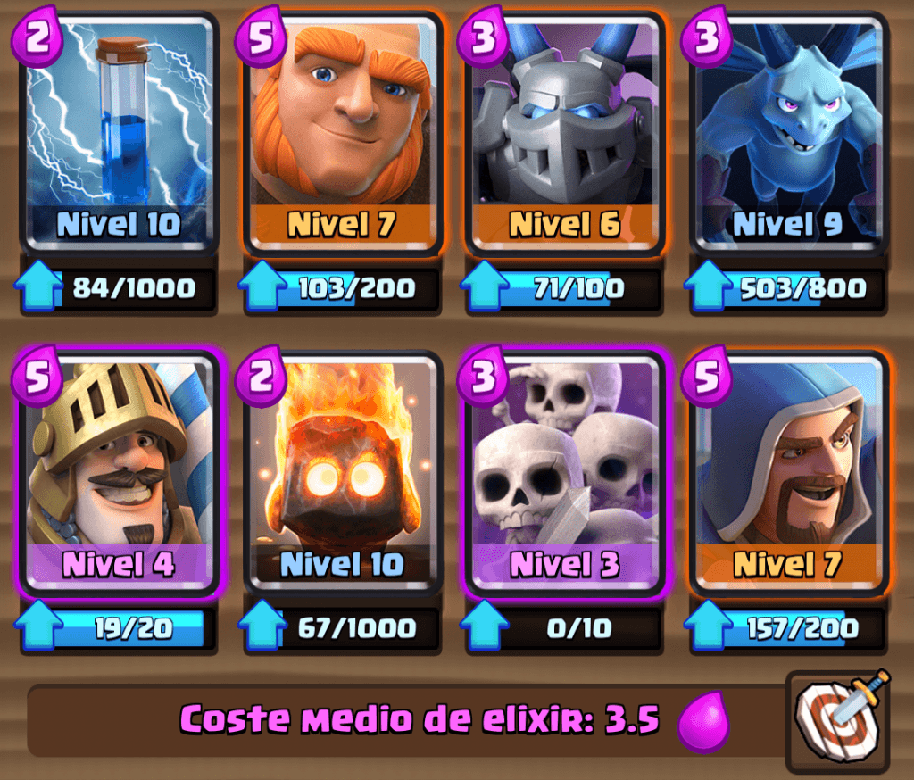 Mazos De Clash Royale Arena 4