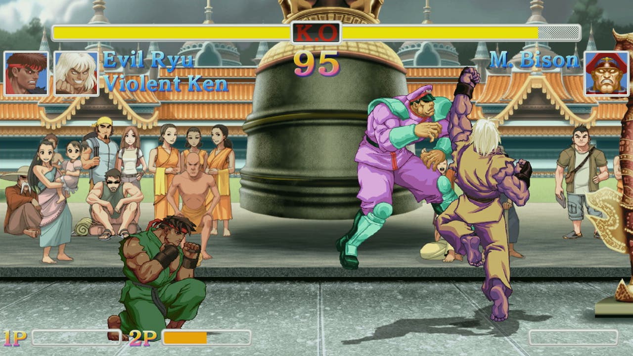 Ultra Street Fighter ii the final challengers Combate duo