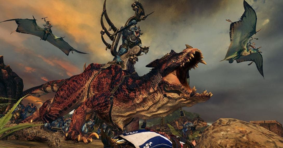 Más grande camioneta para castigar Total War: Warhammer 2 presenta a los Hombres Lagarto