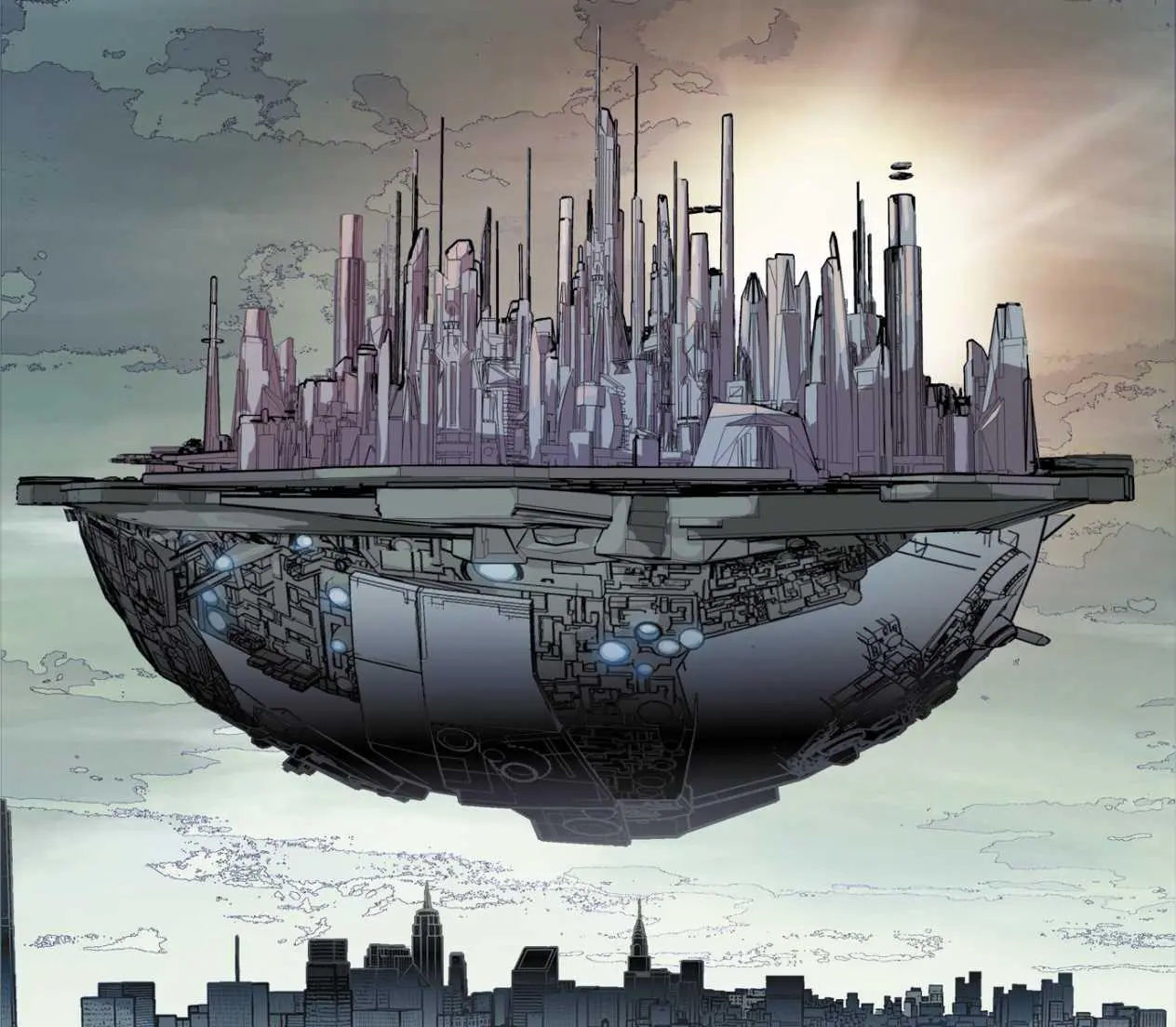Imagen de La ciudad inhumana Attilan se deja ver en el nuevo póster de Inhumans