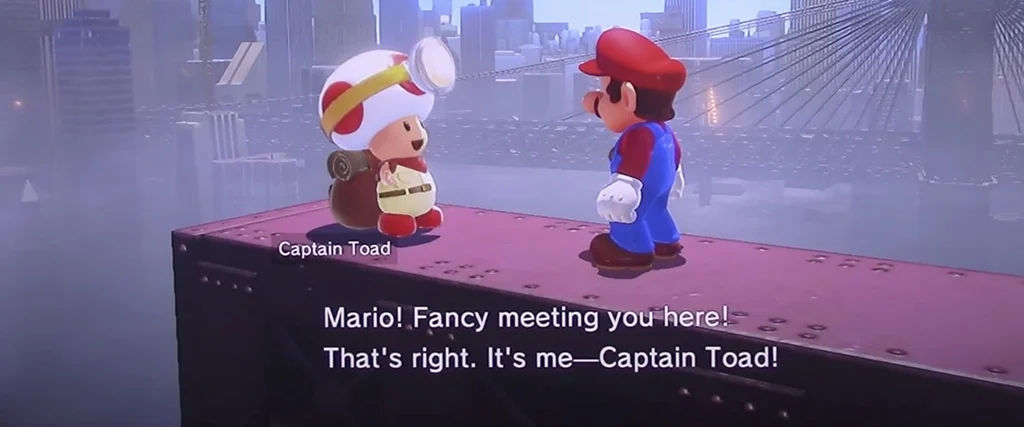 Captain Toad Super Mario Odyssey