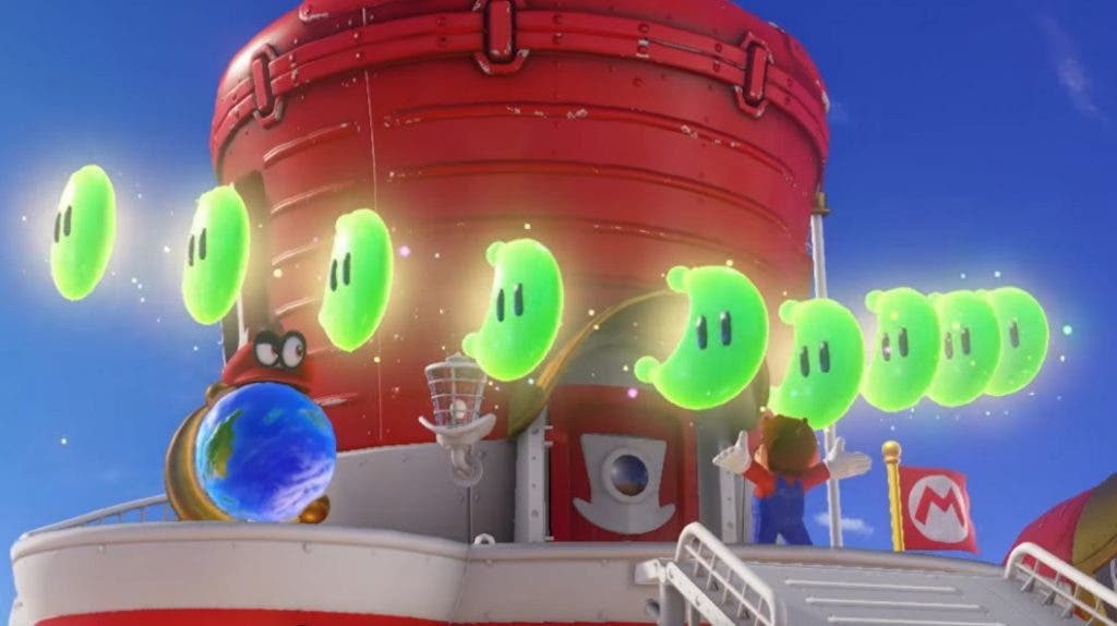 Super Mario Odyssey Lunas