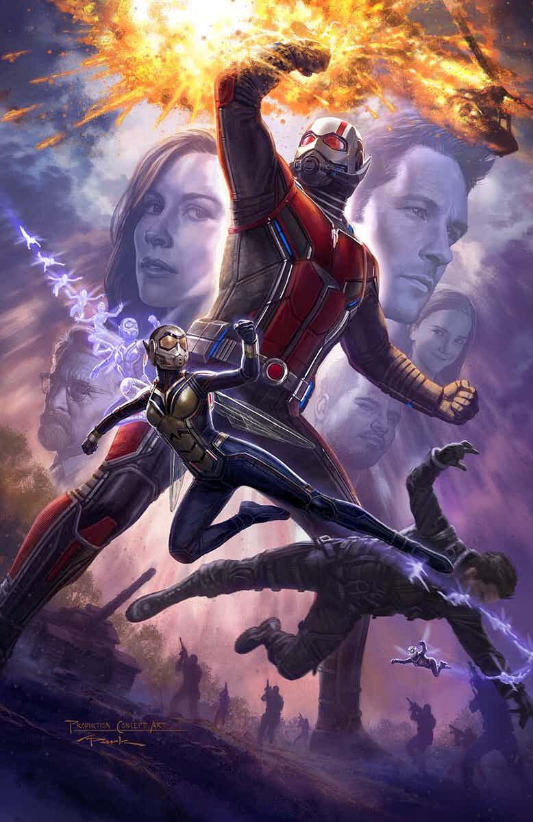 Ant Man and the Wasp Comic Con Poster