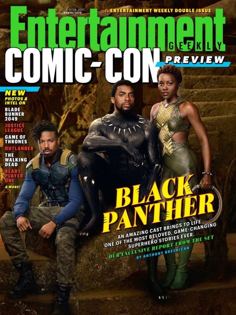 Black Panther EW Cover