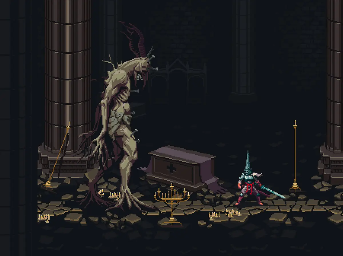 Imagen de Conocemos los primeros detalles del título español Blasphemous