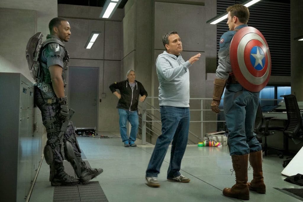 Captain America The Winter Soldier Anthony Mackie Chris Evans