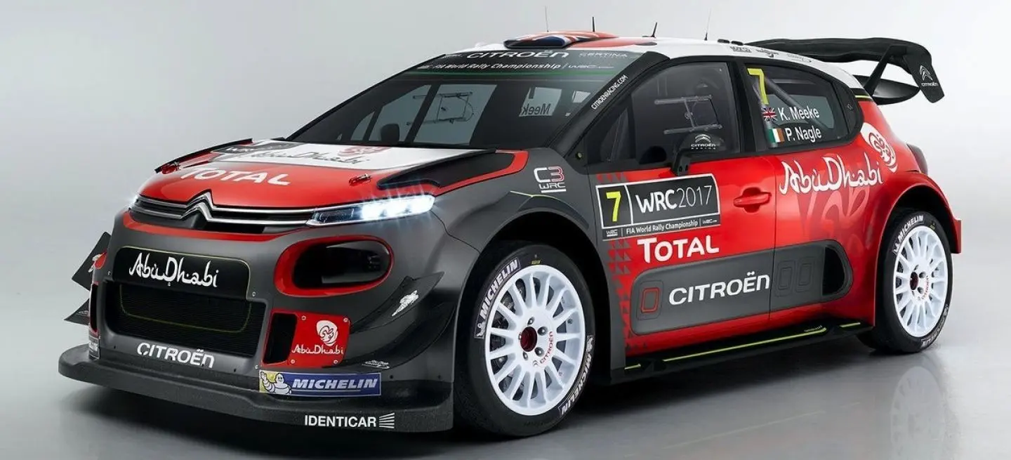 Imagen de WRC 7 muestra un gameplay con el Citroën C3 WRC