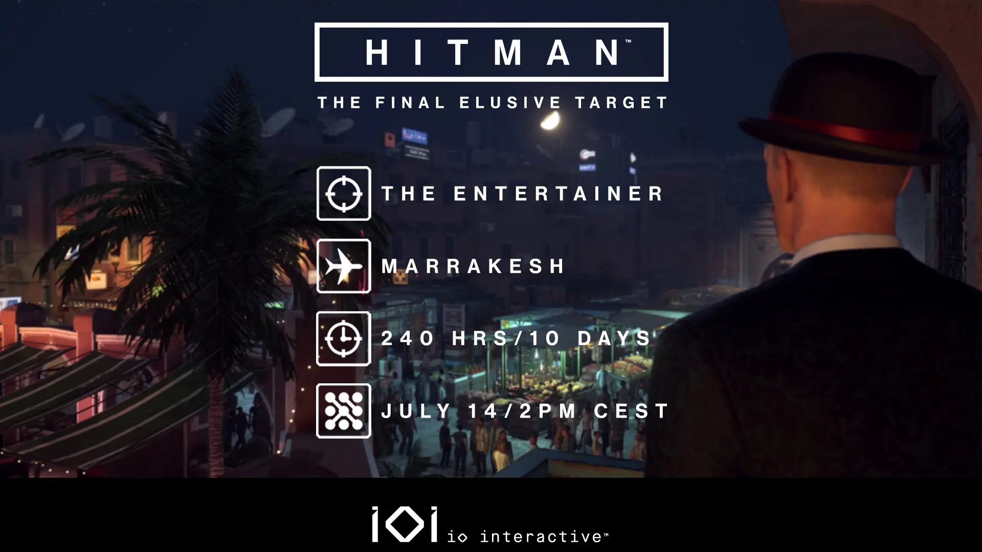 Imagen de El último objetivo escurridizo de Hitman ya está disponible