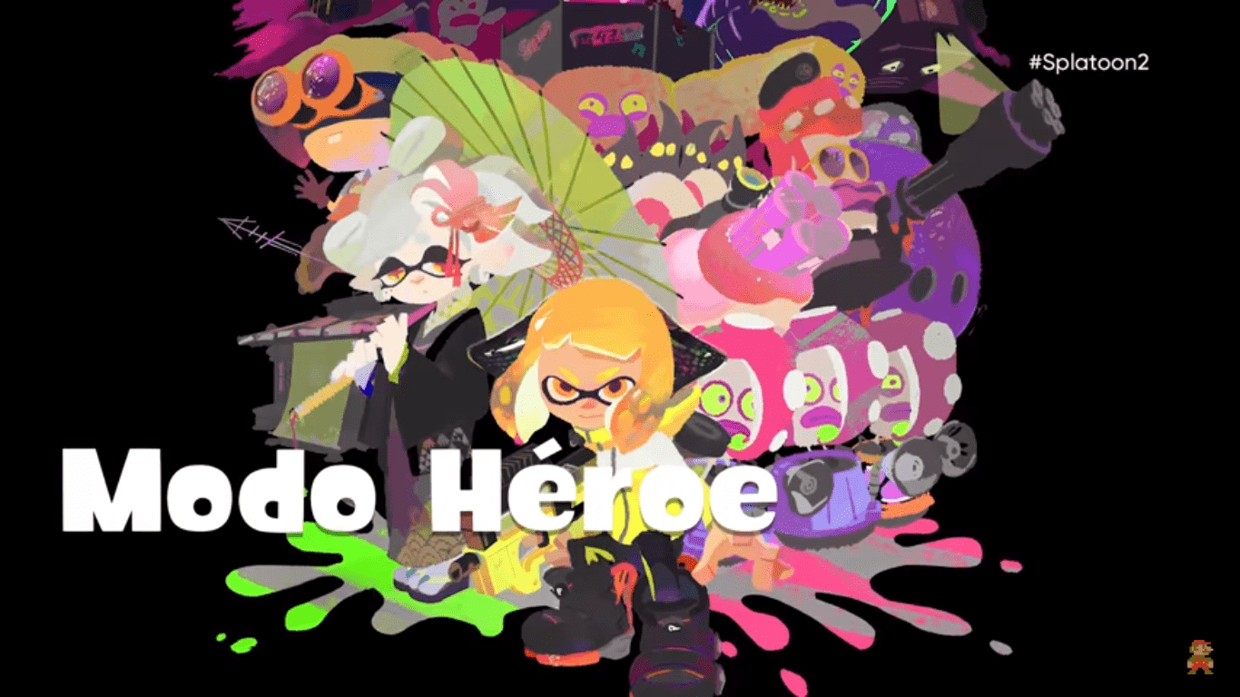 Modo heroe Splatoon 2