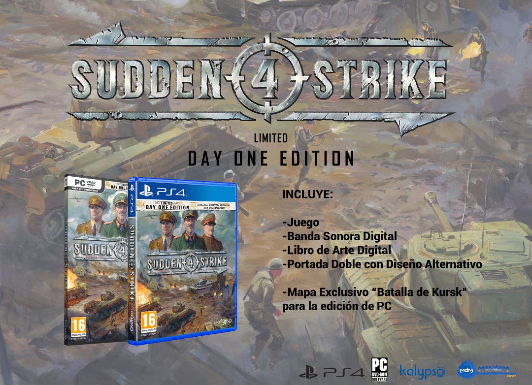 Sudden Strike 4 Day One Edi.