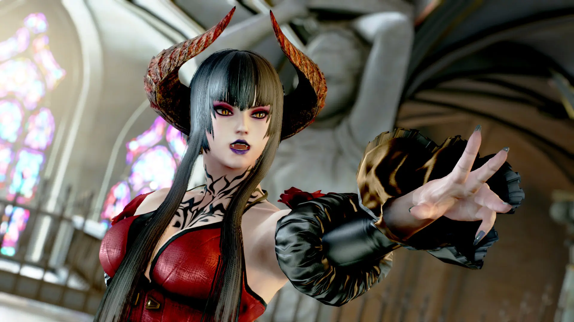 Imagen de Eliza llega a Tekken 7 junto a varios accesorios de Taiko no Tatsujin