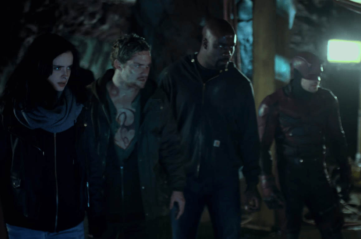 Imagen de La química explota en el nuevo e impactante tráiler de The Defenders