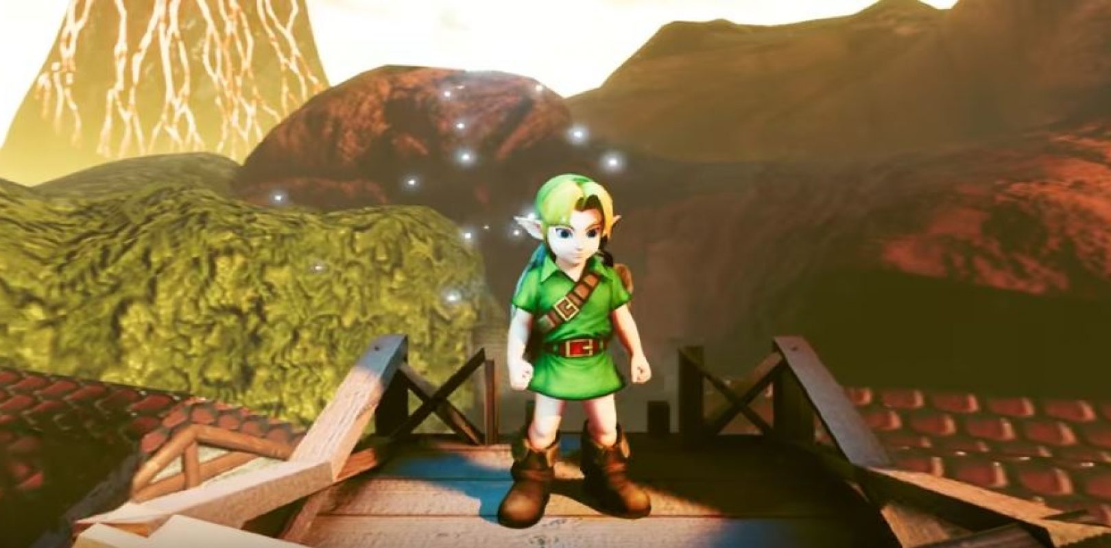 Recrean la aldea Kakariko de Zelda Ocarina of Time con Unreal Engine 4