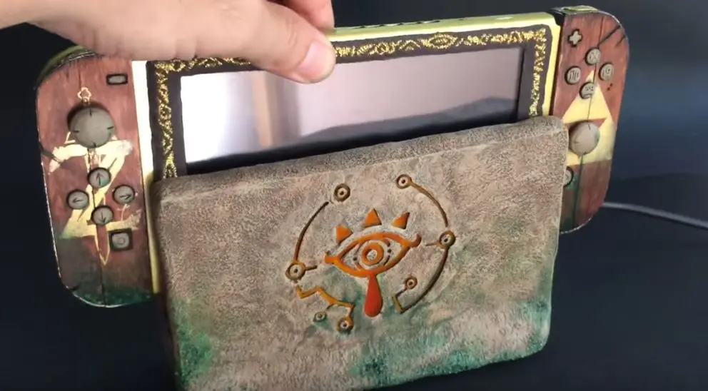 Imagen de Diseñan una espectacular skin para Switch de Zelda Breath of the Wild