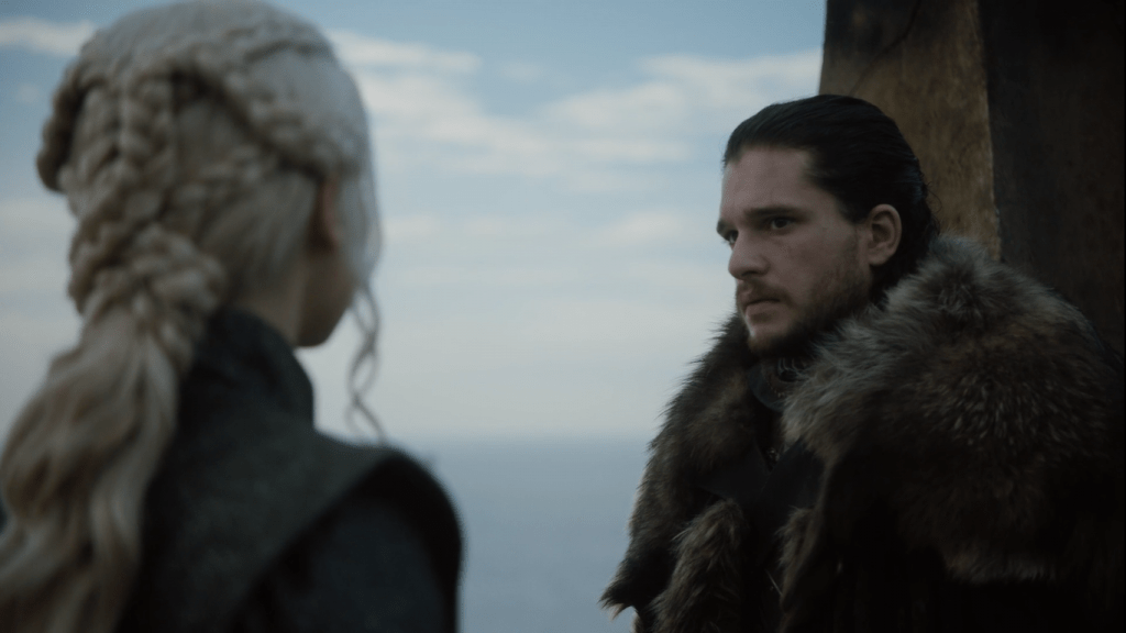 jon snow daenerys juego de tronos