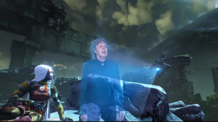 Imagen de Paul McCartney hace una aparición sorpresa en la beta de Destiny 2