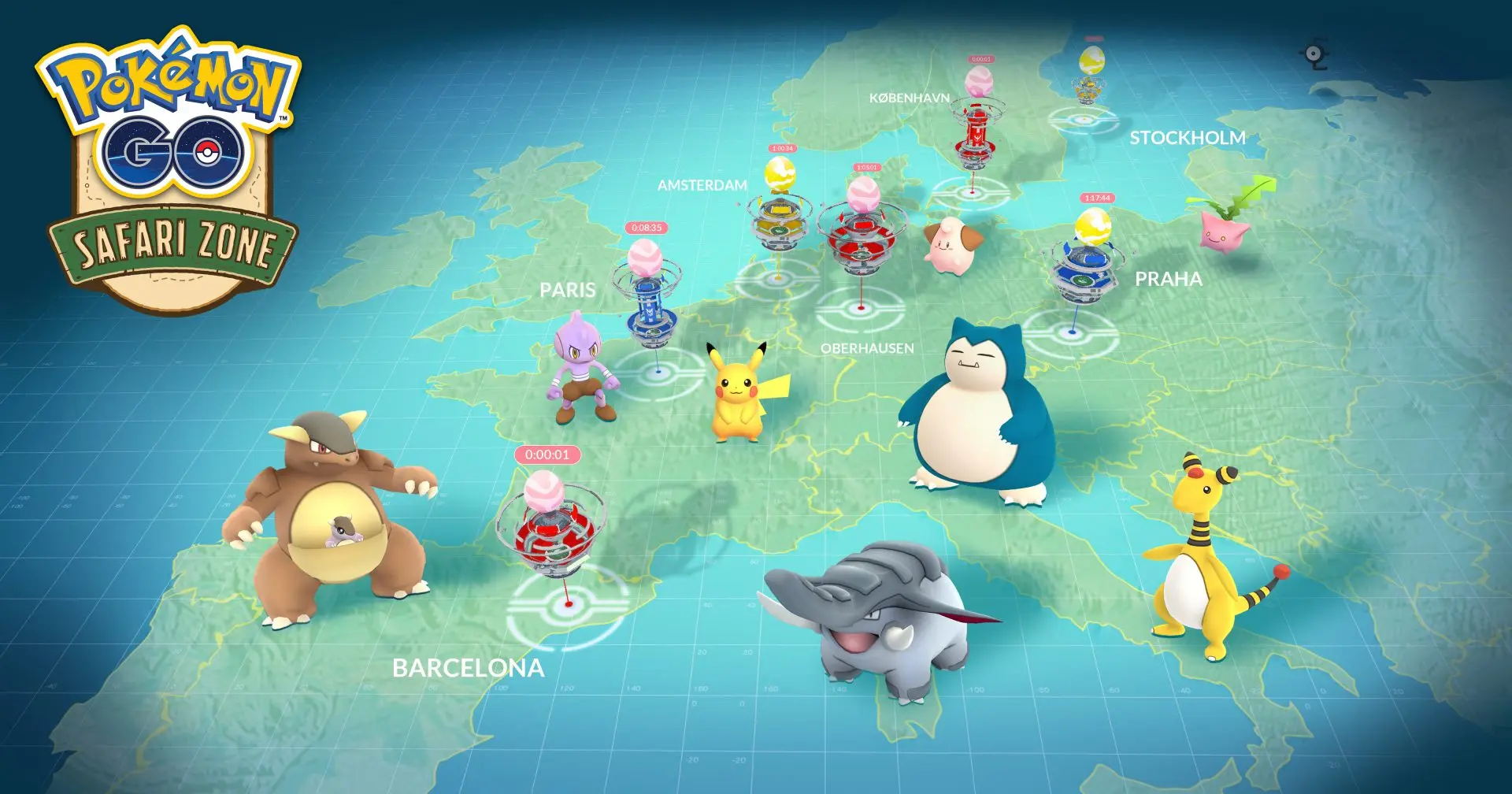 Imagen de Pokémon GO presenta eventos especiales por todo el mundo