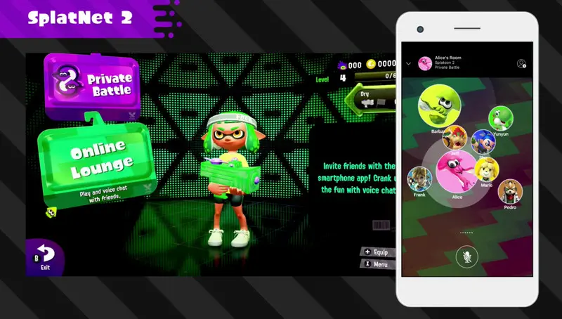 splatoon2 app