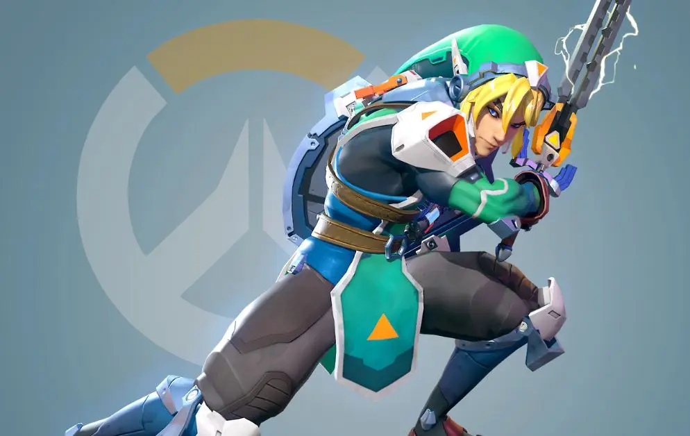 Imagen de Así sería Link dentro del universo de Overwatch