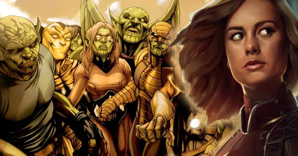Areajugones Captain Marvel Skrulls