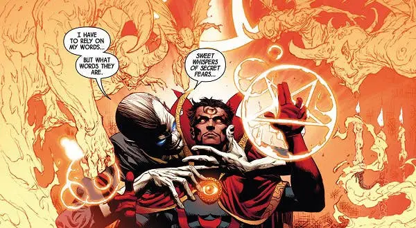 Areajugones Ebony Maw Doctor Strange