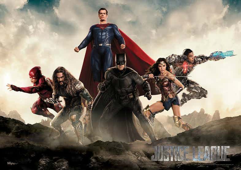 Areajugones Justice League póster