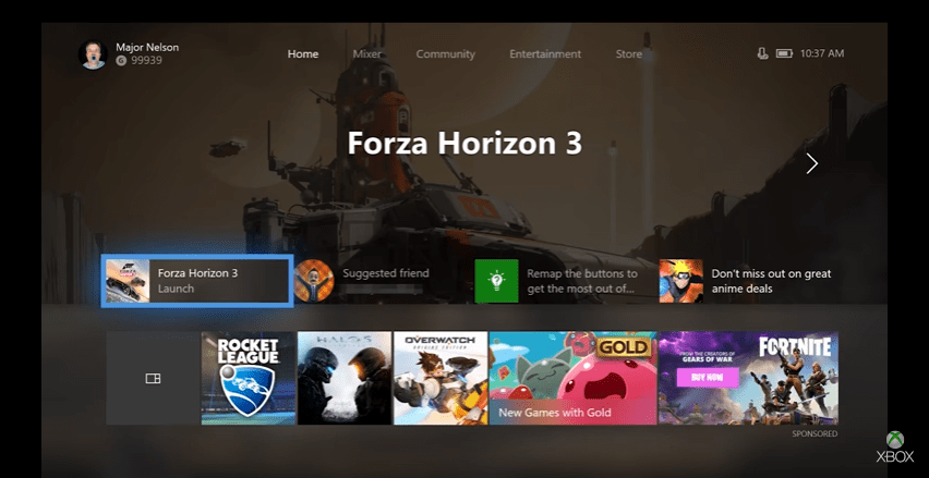 Imagen de Presentada en vídeo la nueva interfaz de Xbox One
