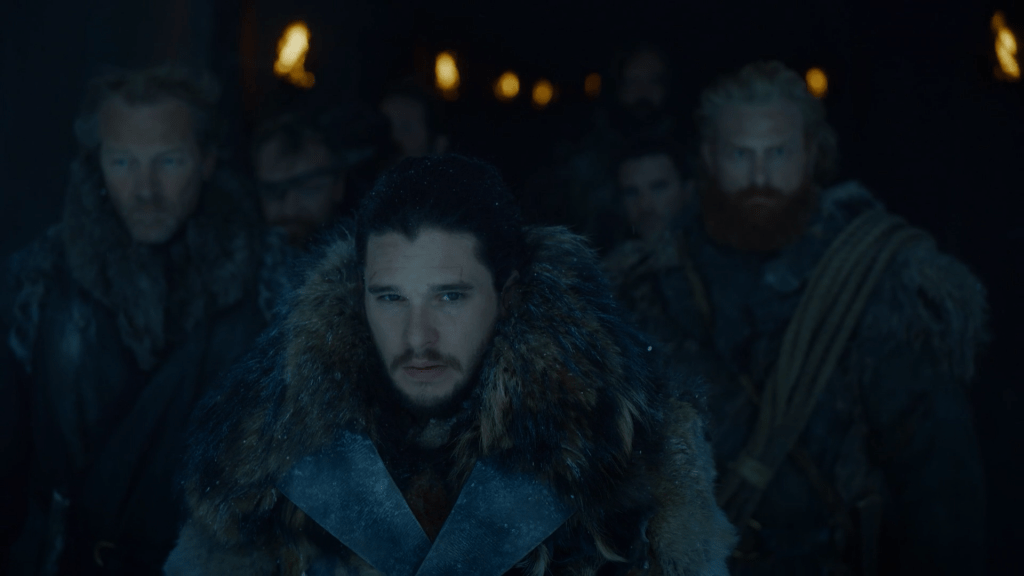 JON SNOW MURO JUEGO DE TRONOS
