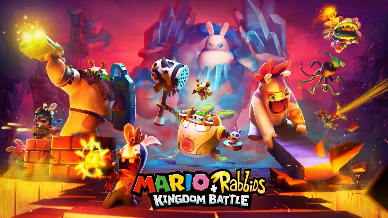 Imagen de Ubisoft muestra los desafíos cooperativos de Mario + Rabbids