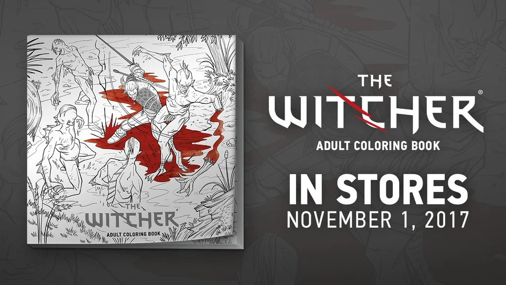 The Witcher Adult Coloring Book