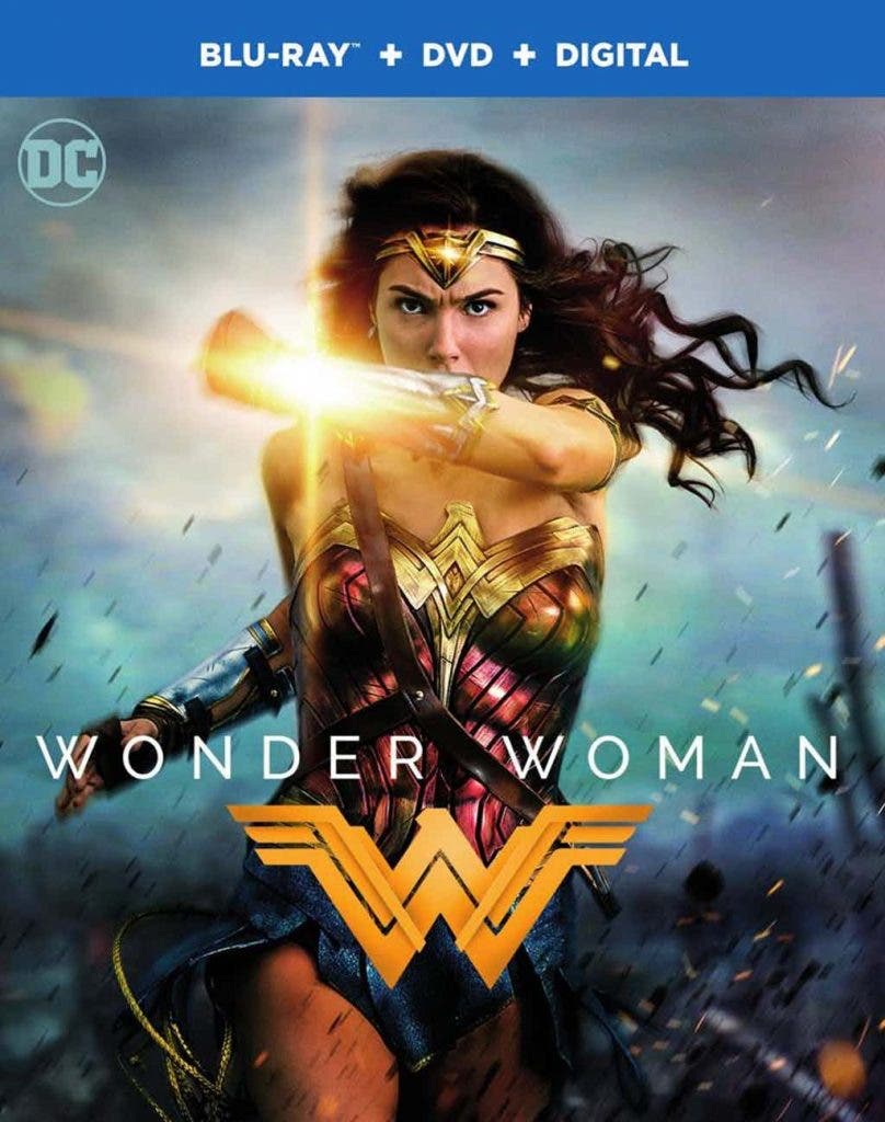 Wonder Woman Blu Ray Cover