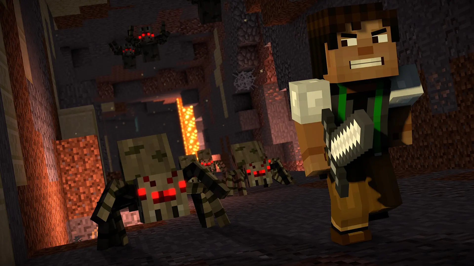Imagen de El siguiente capítulo de Minecraft: Story Mode estrena un nuevo vídeo