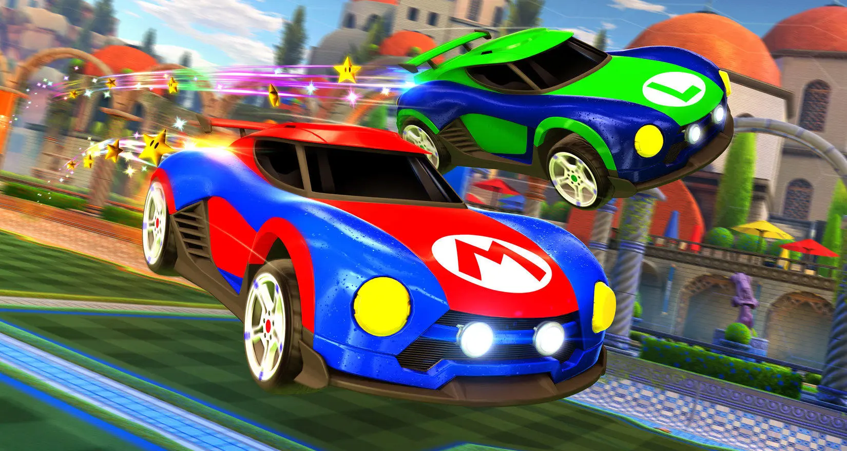 Imagen de Mario, Luigi y Samus estarán en la versión de Switch de Rocket League