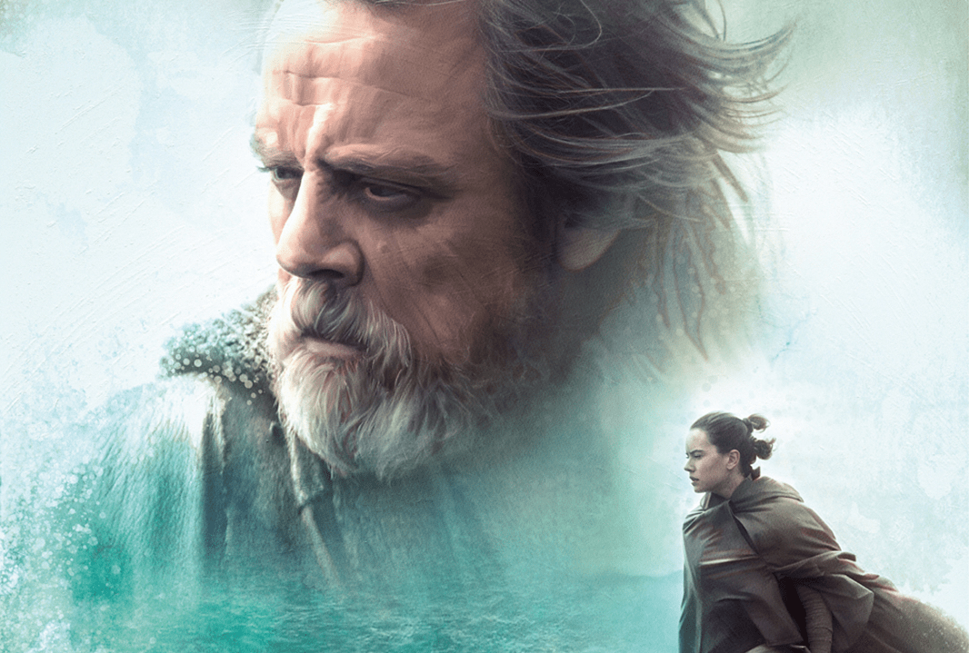 Imagen de Dos generaciones unidas en una imagen de Star Wars: Los Últimos Jedi