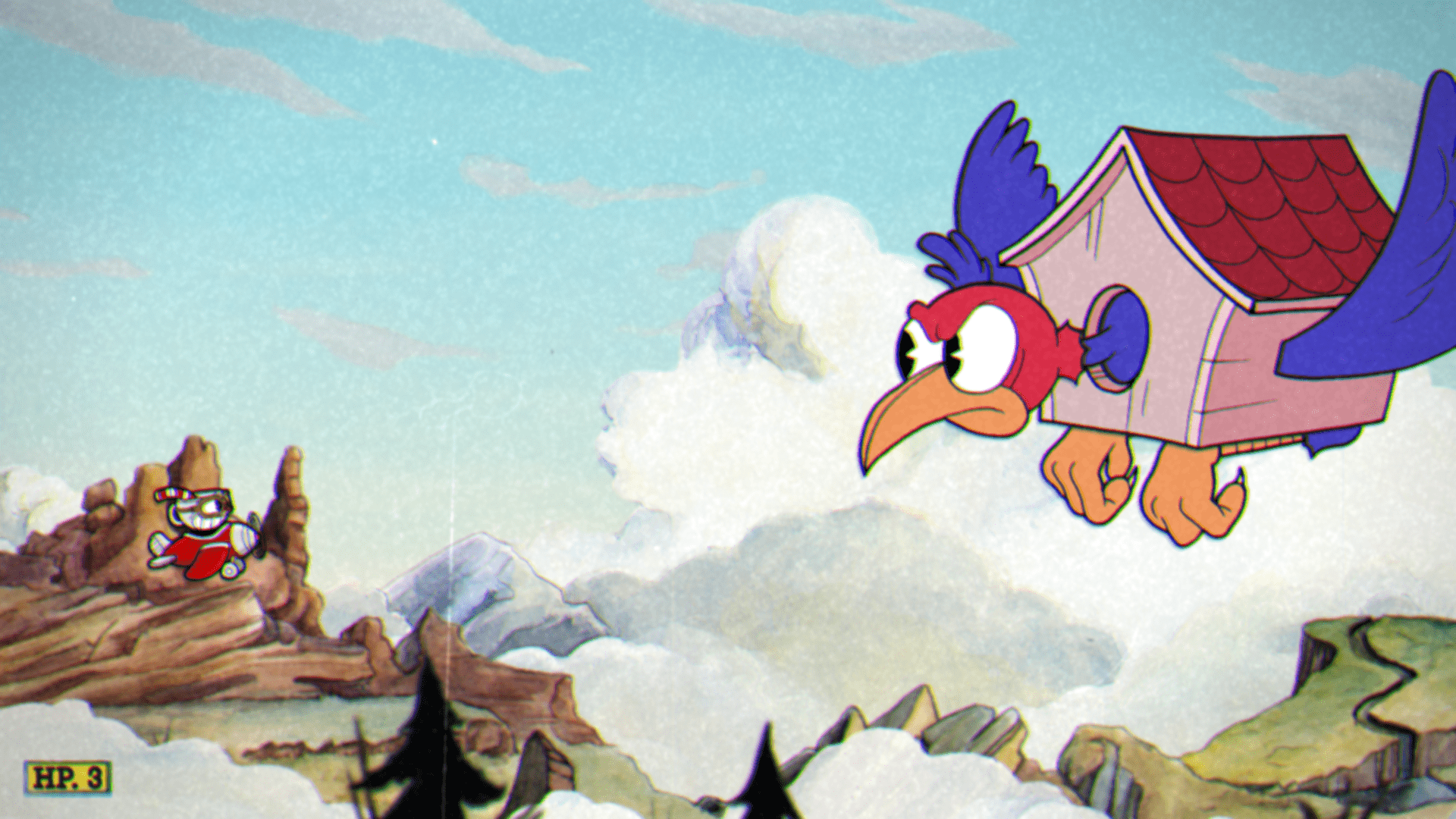 cuphead pajarraco