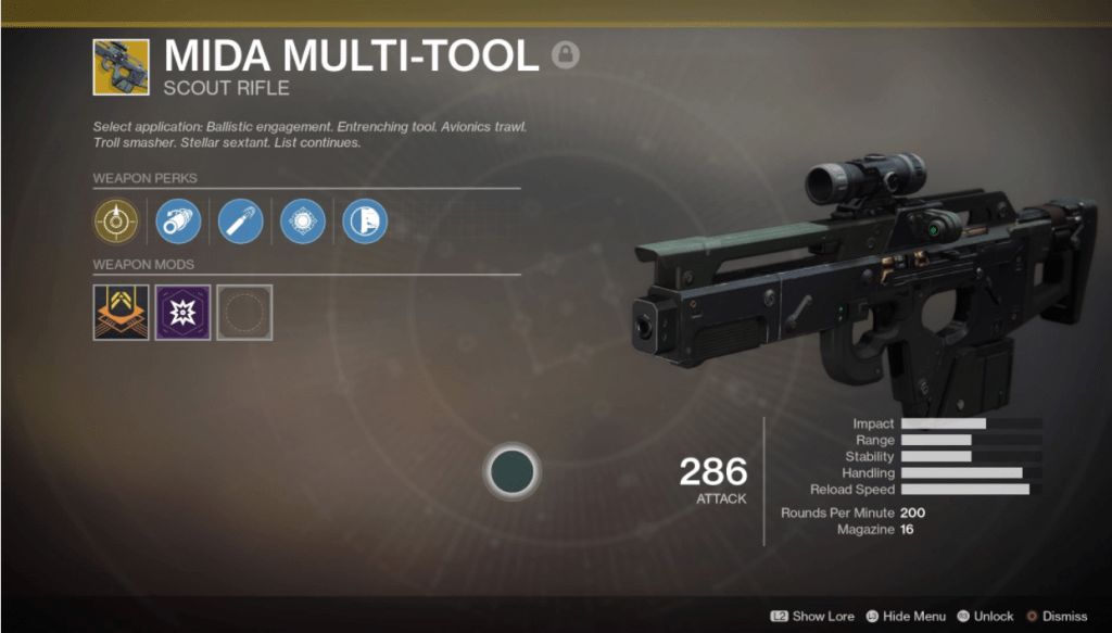 destiny 2 multiherramienta mida