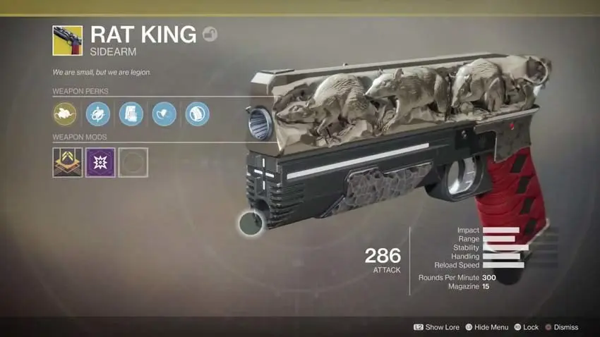 destiny 2 rey de las ratas