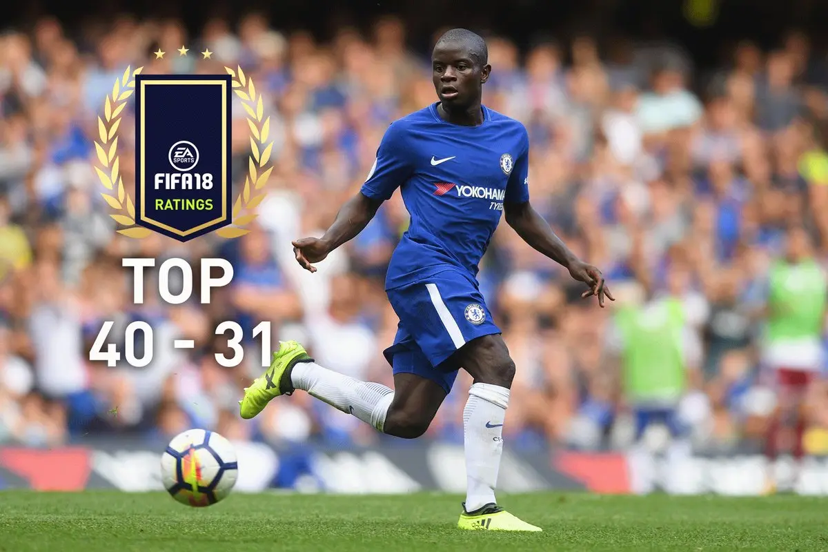 Imagen de Siguen mostrándose los mejores jugadores de FIFA 18, hoy del 40 al 31