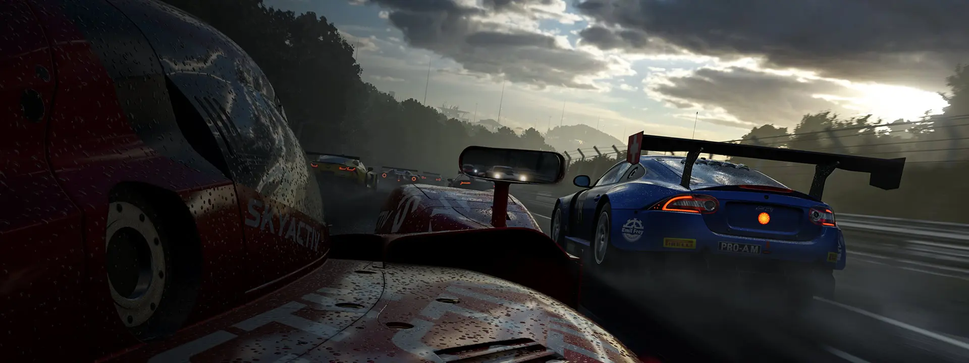 Imagen de Un nuevo gameplay de Forza 7 en Xbox One X muestra el terreno mojado