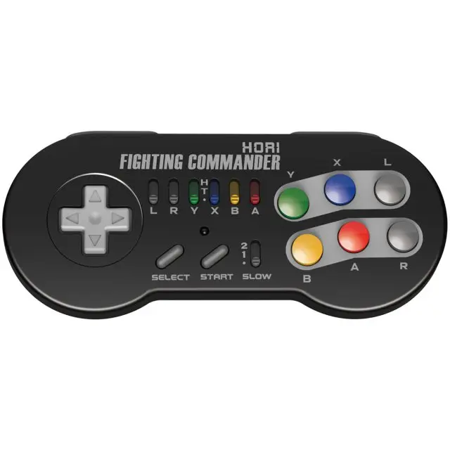 hori fighting commander for snes classic mini pic 2