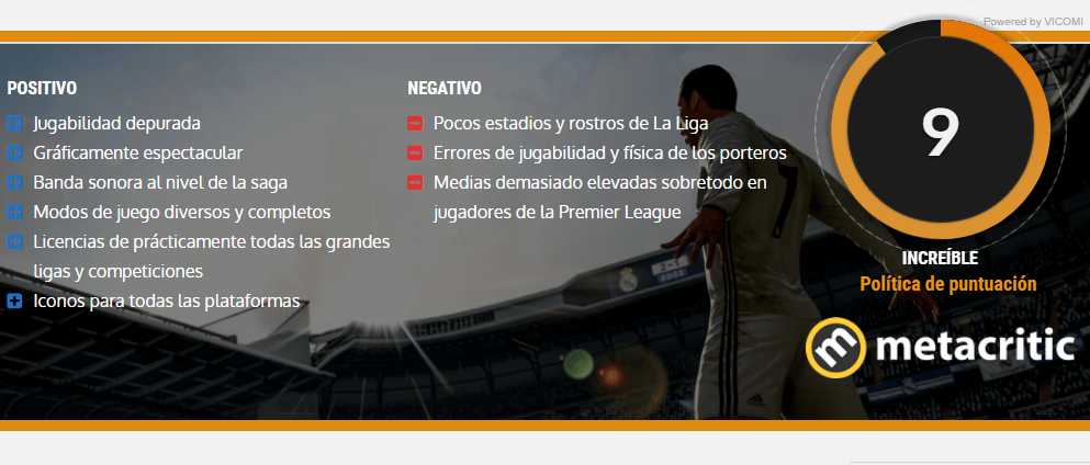 nota fifa 18