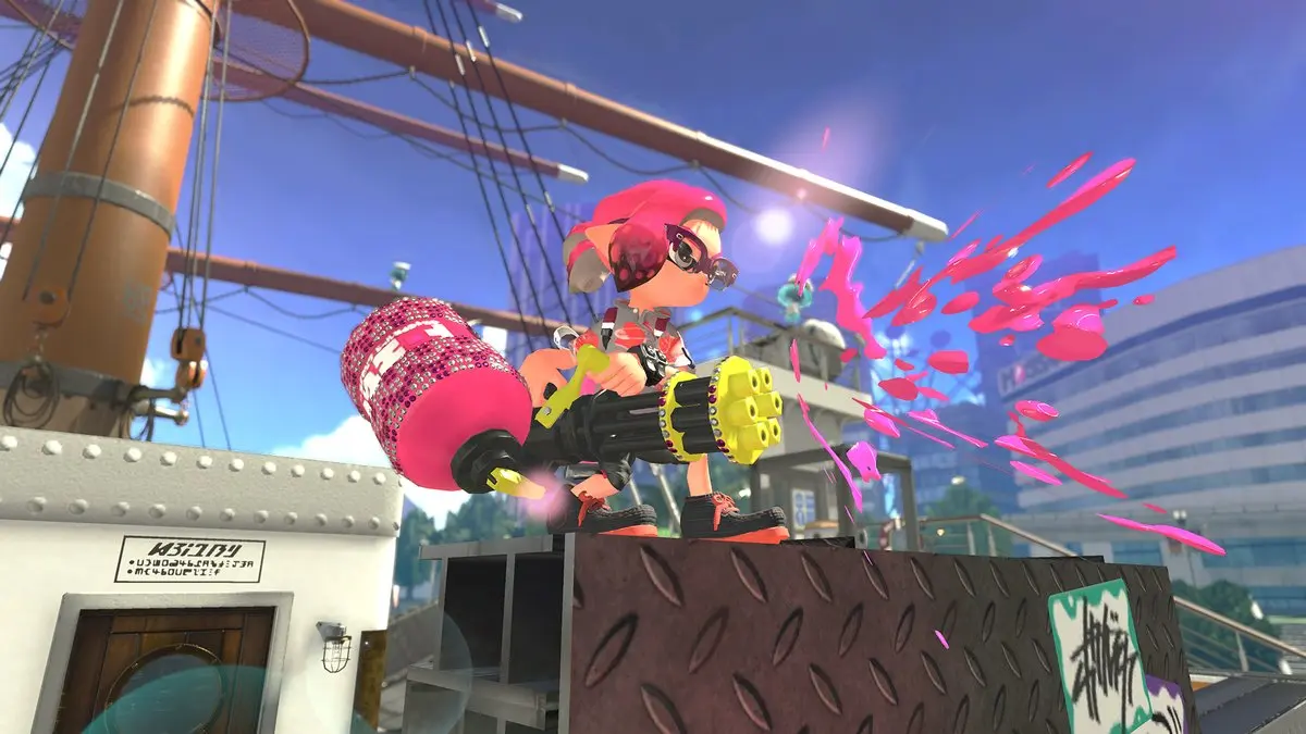 Imagen de La Tintralladora DX es el nuevo arma que llega a Splatoon 2